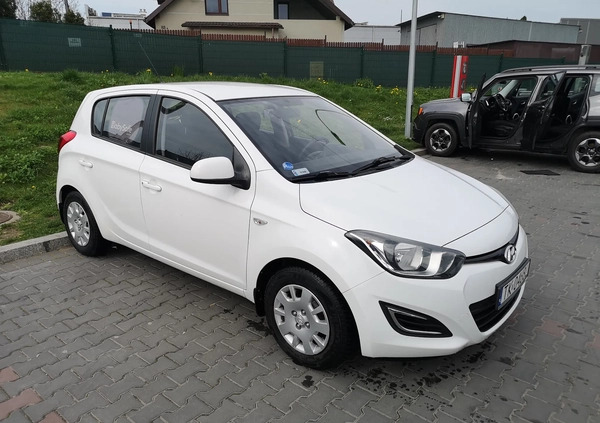 Hyundai i20 cena 29900 przebieg: 106000, rok produkcji 2013 z Kraków małe 154